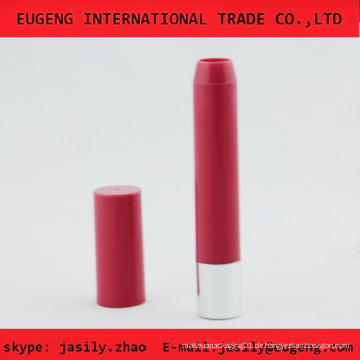 Slim Matte Red Plastic Lipstick Tube machen Sie Ihren eigenen Lippenstift